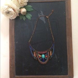 Boho statement necklace
